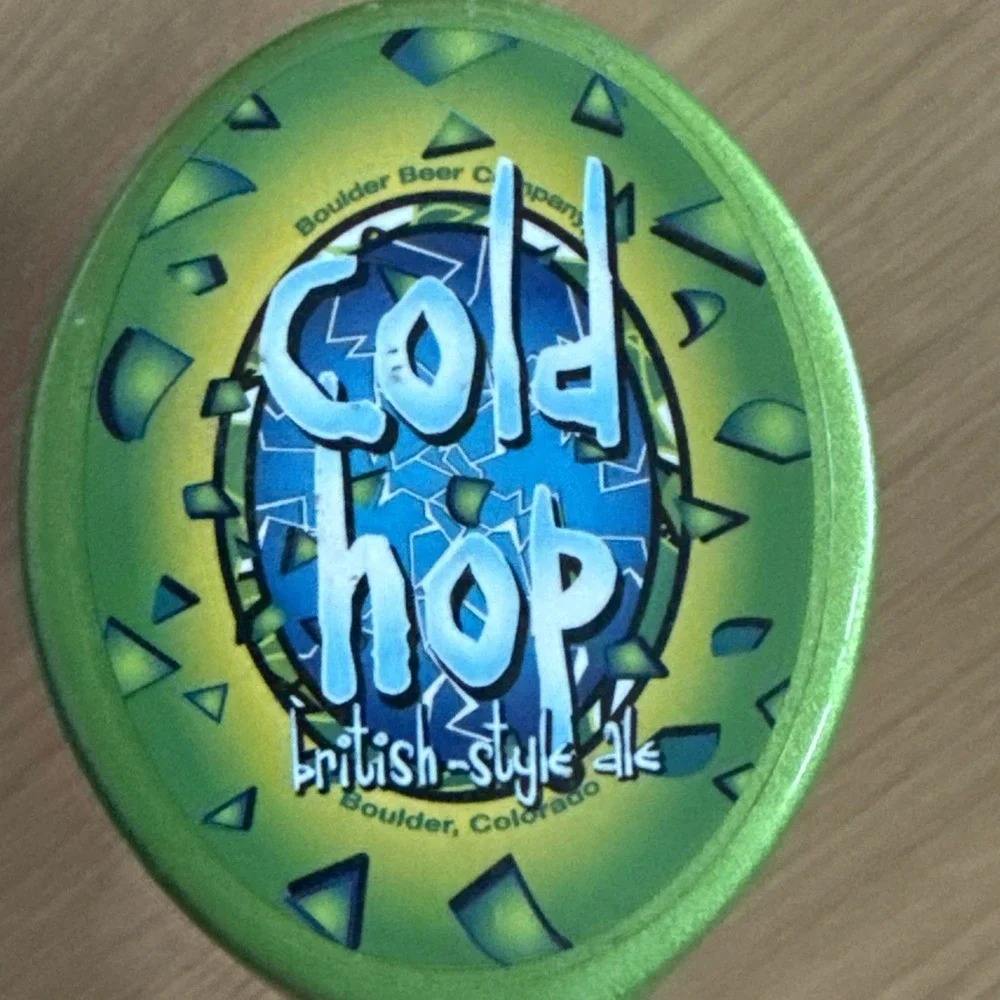 Cold Hop British Style Ale Boulder Beer Company BBC Tap Handle 9